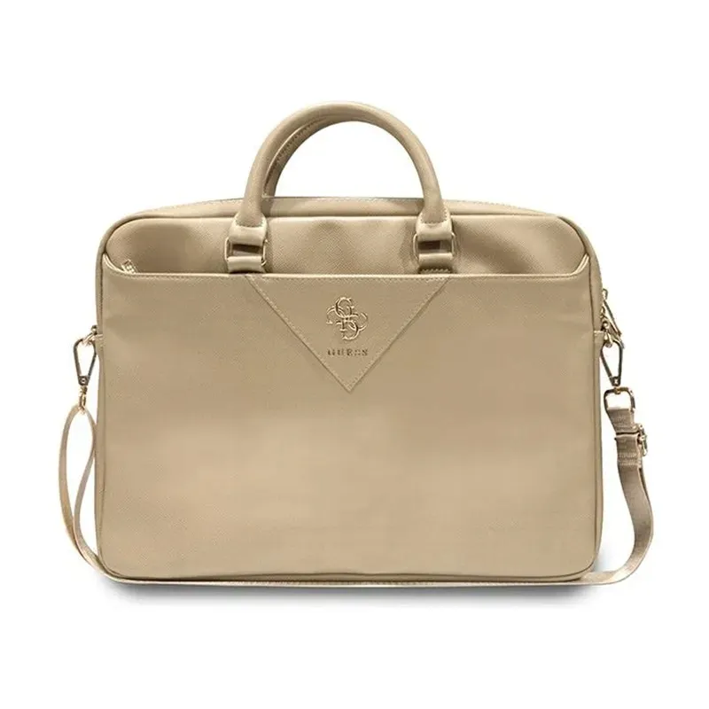 guess-triangle-4g-computer-bag-torba-na-notebooka-15-16-zloty-stan-nowy