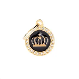 myfamily-glam-gold-adresowka-identyfikator-black-circle-crown
