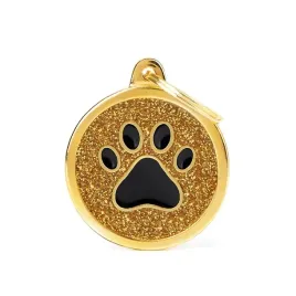 myfamily-shine-gold-adresowka-blyszczace-pozlacane-kolko-z-czarna-lapka