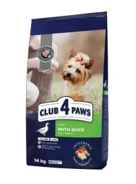 club-4-paws-premium-dla-psow-malych-14kg-kaczka