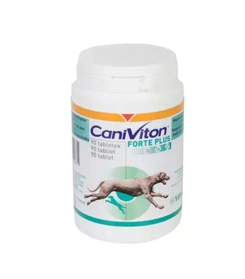 caniviton-forte-plus-90-tab-waga-z-opakowaniem-0-3-kg
