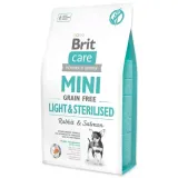brit-care-mini-grain-free-light-sterilised-2kg-marka-brit