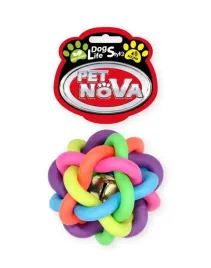 pet-nova-zabawka-dla-psa-pilka-pleciona-6cm-mieta