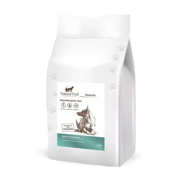 NATURAL TRAIL Insects Hipoalergiczna karma 10kg