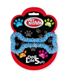 pet-nova-zabawka-kosc-ze-sznurem-20cm-niebieska