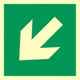 kierunek-drogi-ewakuacyjnej-strzalka-skosna-iso7010