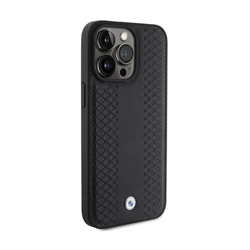 bmw-leather-diamond-pattern-etui-iphone-15-pro-max-czarny