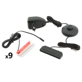 oswietlenie-led-na-9-polek-czerwone