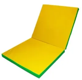 materac-gimnastyczny-gamma-200x100x5-dwuczesciowy-jasnozielono-zolty