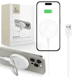 tech-protect-qi15w-a33-magnetic-magsafe-wireless-charger-white