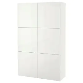 ikea-besta-kombinacja-z-drzwiami-bialy-selsviken-polysk-biel-120x42x193-cm