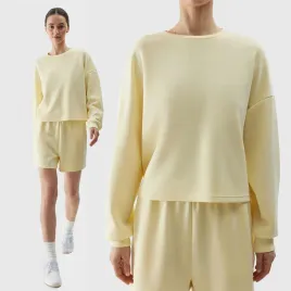 4f-bluza-damska-dresowa-z-dodatkiem-modalu-ss24