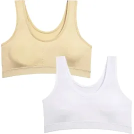 biustonosz-stanik-top-dzieciecy-bawelna-bialy-cielisty-140-152-2-sztuki