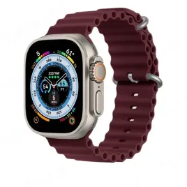 pasek-ocean-do-apple-watch-42-44-45-49mm-bordowy