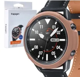 etui-spigen-na-samsung-galaxy-watch-3-45mm-brazowe