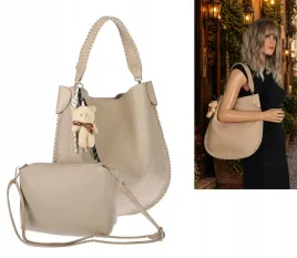 torebka-damska-shopper-2w1-worek-elegancka-modna-listonoszka-hzn502-bezowa