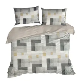posciel-z-mikrowlokna-220x200-home-biala-kratka-stalowa-70x80x2