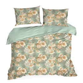 posciel-z-mikrowlokna-160x200-70x80x2-home-mietowa-bezowa-kwiaty