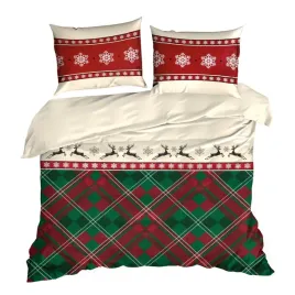 posciel-swiateczna-220x200-70x80x2-bawelna-ranforce-austin-krata