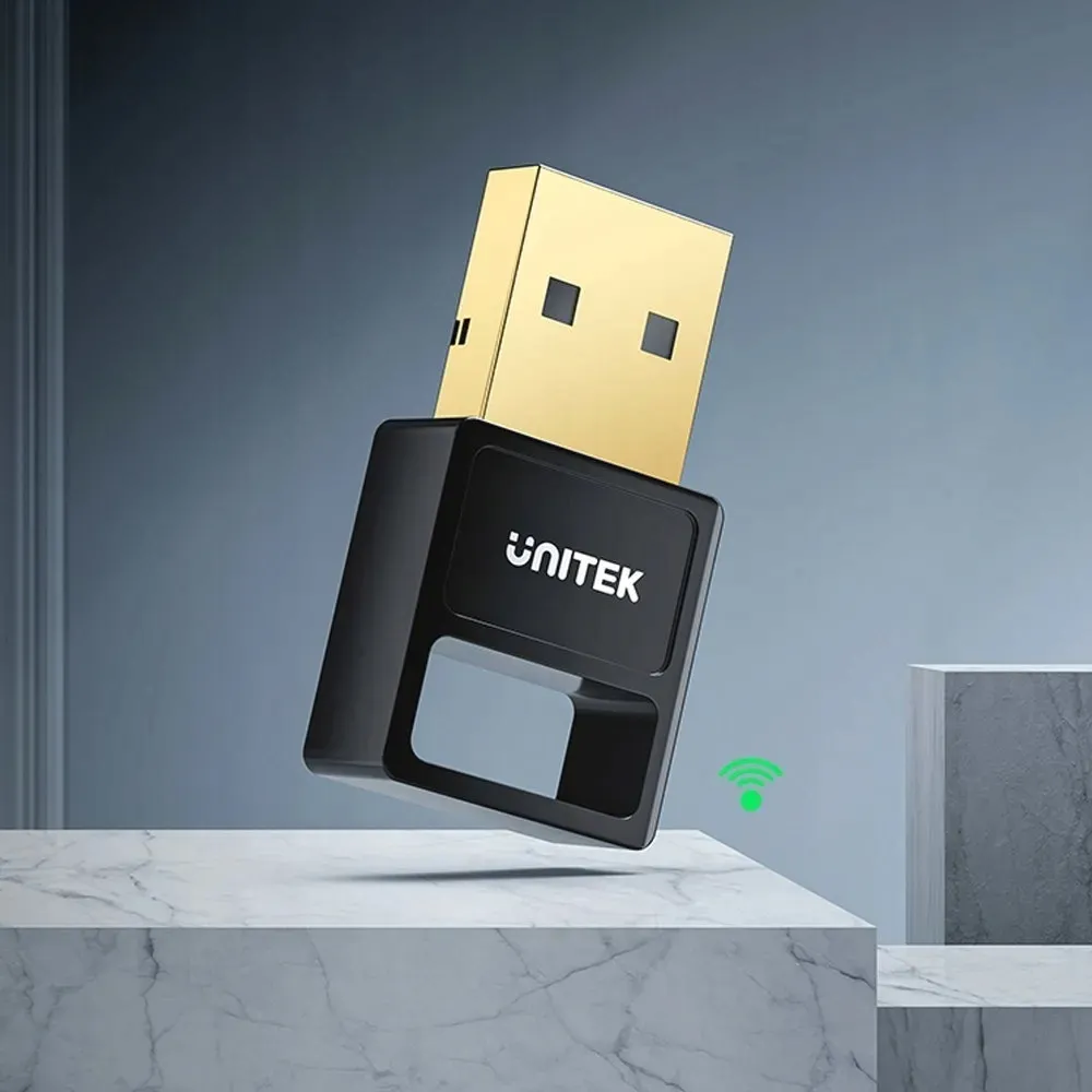 unitek-adapter-bluetooth-5-3-ble-usb-a-czarny-stan-nowy