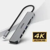 unitek-hub-s7-usb-c-hdmi-usb-sd-microsd-pd-100w-liczba-portow-7
