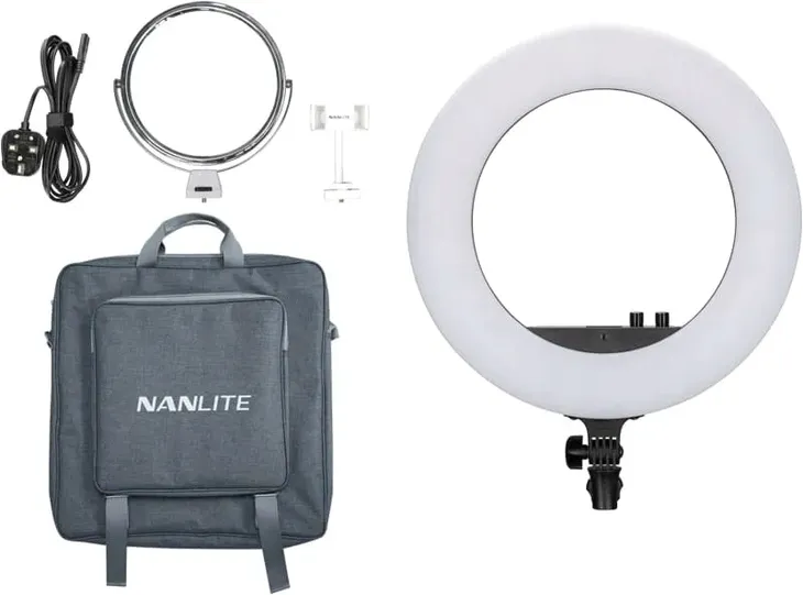 Lampa pierścieniowa NanLite Halo 18 LED