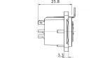 roxtone-gniazdo-tablicowe-xlr-rx3fd-bg-kod-producenta-rx3fd-bg
