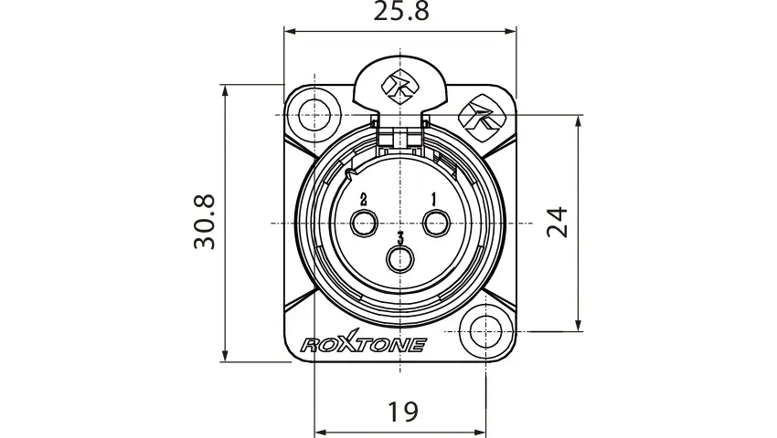 roxtone-gniazdo-tablicowe-xlr-rx3fd-nt-stan-nowy