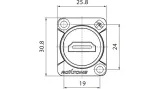 roxtone-gniazdo-tablicowe-hdmi-rah14d-kod-producenta-rah14d