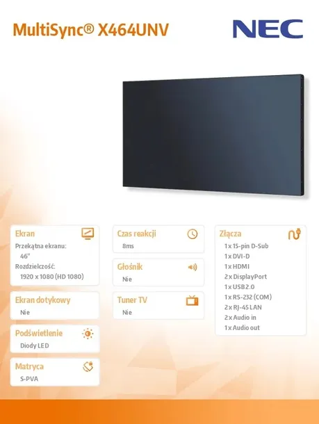 monitor-nec-x464unv-stan-nowy-kod-producenta-60003791
