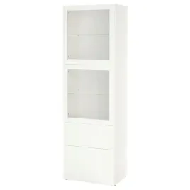 ikea-besta-regal-szklane-drzwi-bialy-lappviken-biale-szklo-60x42x193-cm