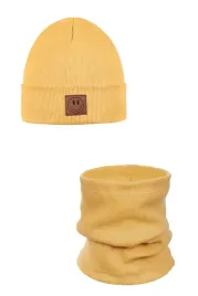 czapka-i-komin-dzieciecy-komplet-dla-dziecka-97percent-bawelna-3percent-elastan-mustard