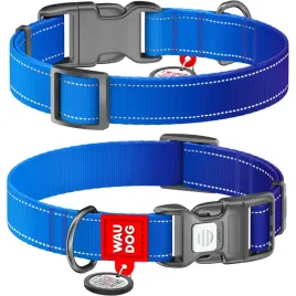 waudog-obroza-nylon-z-qr-mono-niebieski-l-33-49cm