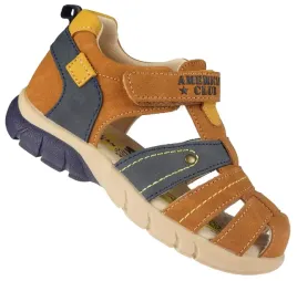 dzieciece-sandaly-american-club-xd-139-24-brazowe