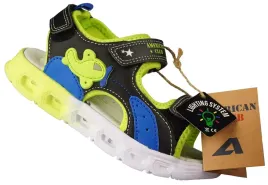dzieciece-sandaly-american-club-brl-146-24-czarne