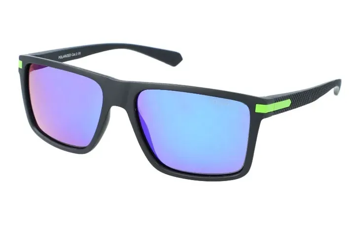 Okulary przeciwsłoneczne męskie polaryzacyjne PolarZone PZ996-11 UV400 etui