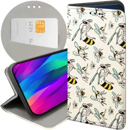 etui-z-klapka-do-motorola-moto-g34-5g-wzory-owady-motyle-pszczolki-futeral