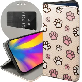 etui-z-klapka-do-motorola-moto-g34-5g-wzory-lapki-slady-lapa-stopa-futeral