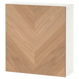 ikea-besta-szafka-z-drzwiczkami-bialy-hedeviken-okleina-debowa-60x22x64-cm