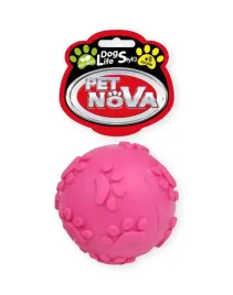 pet-nova-zabawka-pilka-z-dzwiekiem-6cm-rozowa