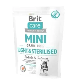 brit-care-mini-grain-free-light-sterilised-400g