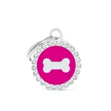 myfamily-glam-adresowka-identyfikator-pink-bone-ksztalt-okragly