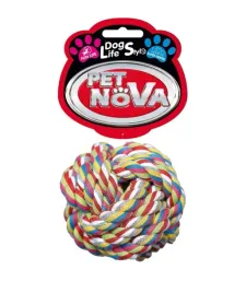 pet-nova-zabawka-dla-psa-pilka-bawelniana-9cm