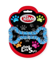 pet-nova-zabawka-kosc-ze-sznurem-20cm-niebieska