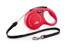 flexi-new-classic-s-linka-8m-12kg-czerwona