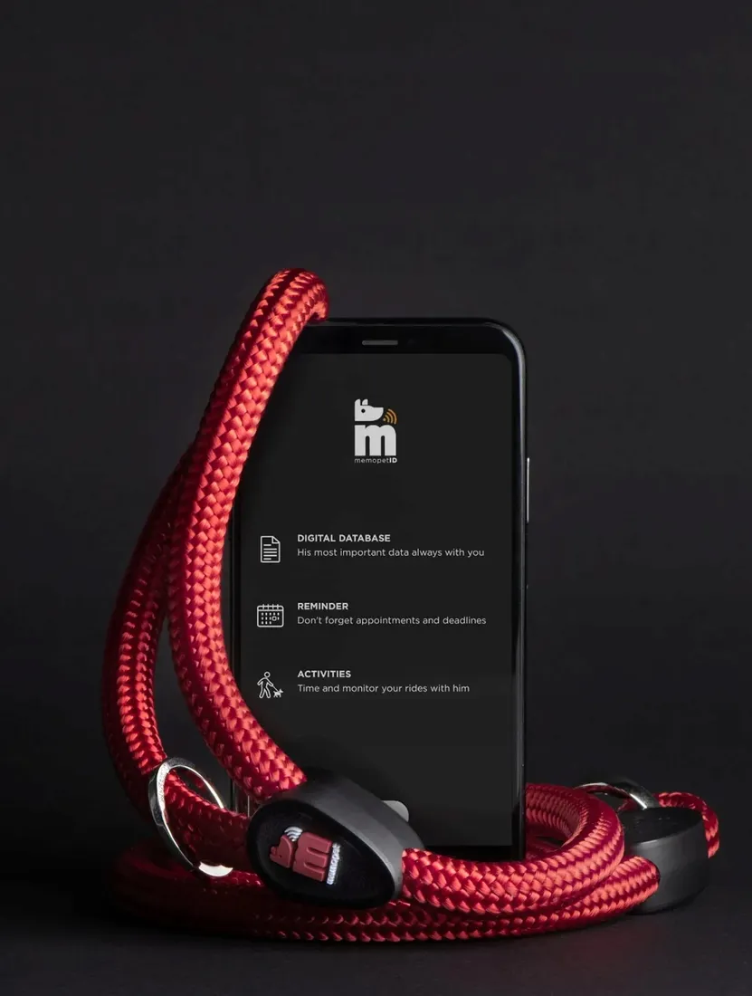 memopet-smycz-nfc-czarna-110cm-linka-8mm-stan-nowy