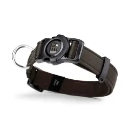 memopet-obroza-nfc-brazowa-s-identyfikator