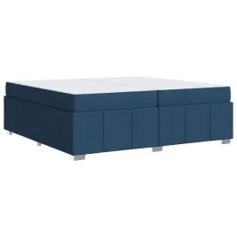ramka-lozka-z-materacem-niebieski-200-x-200-cm-tkanina