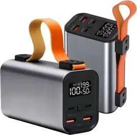 mocny-powerbank-100w-30000mah-amperomierz-woltomierz-latarka-led-2xpd-4xusb