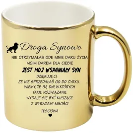 kubek-zloty-premium-dla-synowej-urodziny-imieniny-smieszny-prezent